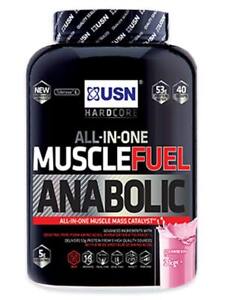 USN Muscle Fuel Anabolic 2kg - All in 1 Muscle Mass gainer 