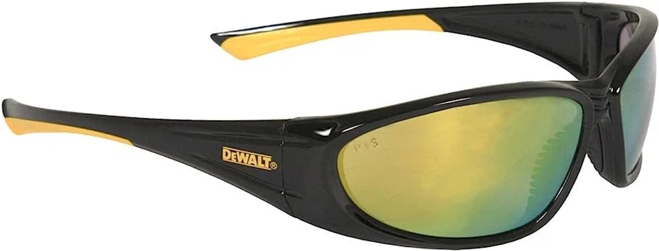 Gafas de sol de seguridad DeWalt amarillas con espejo Foto 1 de 1