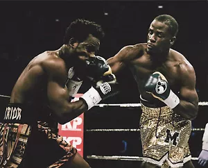 Detroit TONY HARRISON Signed Boxing 8x10 Photo Superbad - Picture 1 of 1