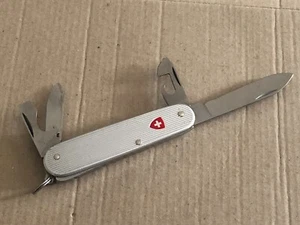 Victorinox Swiss Army Knife Cadet II Ribbed Alox 84 mm, rare - Picture 1 of 8