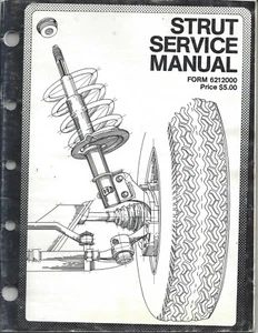 1984 Maremont Strut Service Manual Form 6212000 Illustrated MacPherson Parts - Picture 1 of 3