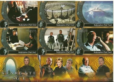 2004 Rittenhouse Archives Stargate SG-1: Season 6 base set + bonus wrapper - Image 1 of 4