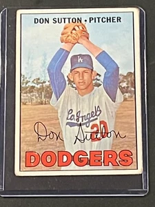 1967 Topps - #445 Don Sutton - LA Dodgers - HOF - Picture 1 of 2