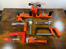 Toy Fake Pretend Black&Decker, Home Depot, Craftsman Tools Used 11 Toy Tools