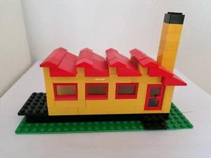 Lego 364 Hafen Szenerie - Vintage (1975) - nur einzelnes gelbes Fabrikgebäude - Bild 1 von 2