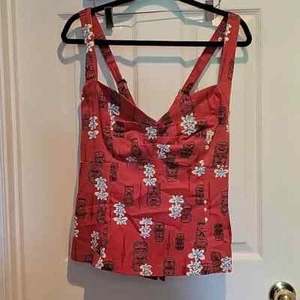Pinup Girl Clothing Tiki Top - Picture 1 of 5