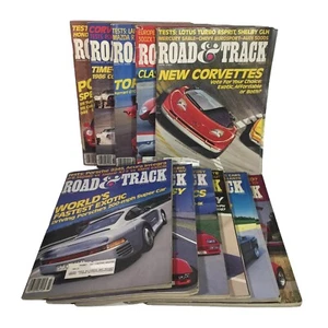 Road And Track 1986 Lot Of 11 Magazines Kodiak Ferrari Porsche Speed Cars - Picture 1 of 7