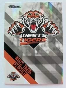 2021 NRL TRADERS PEARL SPECIAL PARALLEL WESTS TIGERS PS151 LOGO CHECKLIST - Picture 1 of 1