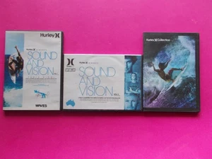 Sound and Vision Vol 1 & Vol 3 plus Hurley Collection Surf / Surfing Film / DVD - Picture 1 of 7