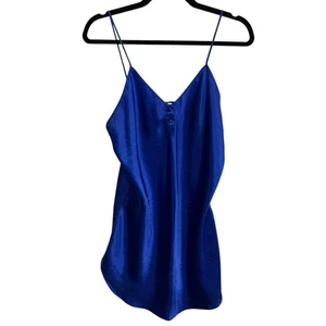 Abito Slip Inner Most Sears Blu Raso S Lingerie Cobalto Civetta Minimalista - Foto 1 di 6