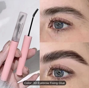 3D Brow Gel for Bold & Natural Brows, Clear Waterproof Eyebrow Styling Gel, - Picture 1 of 9