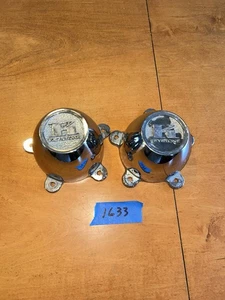Vintage Keystone Metal Chrome Caps  - Picture 1 of 2