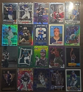 HUGE SPORTS CARD LOT Rc Vets Hof NUMBERED Refractor Color All Cards Shown #7 - Picture 1 of 5