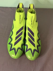 adidas Freak Ultra 22 PRIMEKNIT Football Cleats GY3042 Men Size 13.5 BrightGreen - Picture 1 of 9