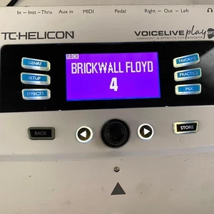 TC-Helicon VoiceLive Play GTX Vocal Guitar FX Tested w/ Adapter Japan - Picture 1 of 3