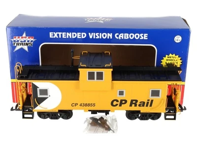 Trenes EE. UU. R12119 G CP Rail Visión Extendida Caboose #438855 - Ruedas de metal Nuevo en caja Foto 1 de 4