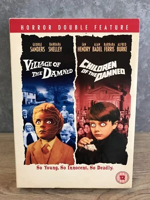 Horror Double Feature Village of The Damned and Children Of The Damned DVD - Image 1 of 4