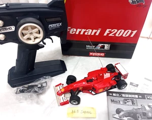 Kyosho Mini-Z F1 Ferrari F2001 No.1 ReadySet Body Chassis Set Hot Wheels MINT a - Picture 1 of 24