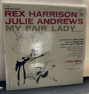 A57 Rex Harrison/ Julie Andrews: My Fair Lady, 1956 Columbia OL 5090 -Musical LP - Imagen 1 de 4