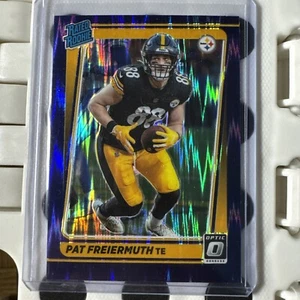 Pat Freiermuth 2021 Donruss Optic Purple Shock PRIZM Rated Rookie #232 Steelers - Picture 1 of 1