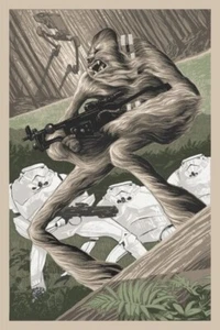 Star Wars Attack Position Movie Poster by Rich Kelly | Mondo Print | Screenprint - Picture 1 of 6