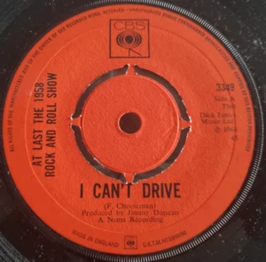 At Last The 1958 Rock & Roll Show - I Can't Drive CBS UK 7" Ian Hunter EX - Picture 1 of 2