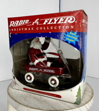VTG Radio Flyer Christmas Collection #120 Santa Rides In His Radio Flyer Wagon