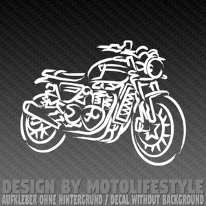 Speed Twin Calligraphy Vinyl Aufkleber Decal 13x10cm - Picture 1 of 3
