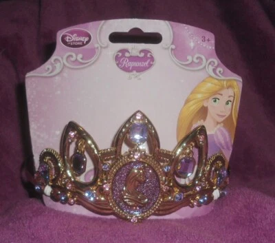Película Oficial Disney Store Enredada Rapunzel Metal Corona Precisa 2012-2015 NUEVA Foto 1 de 4
