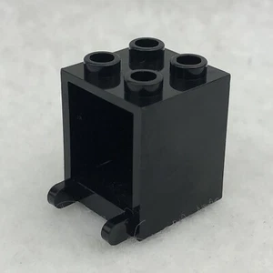 LEGO 4345 Black Container, Box 2 x 2 x 2 (x1) - Picture 1 of 2