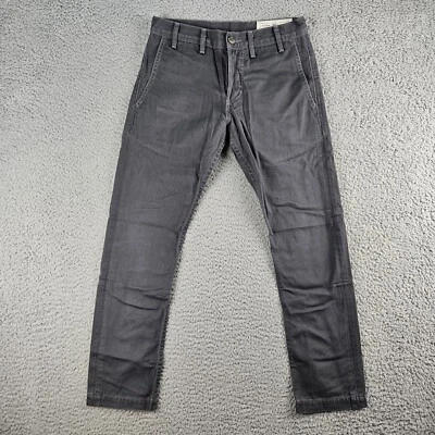 Rogue Territory Pants Mens Size 27 Black The Original Officer Trouser Slim Taper - Image 1 of 4