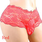 Men Lace Thongs Sexy Sissy G-String Briefs Pouch Panties/Underpants/Lingerie