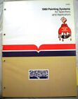 Catalogue SHERWIN WILLIAMS spécifications de peinture amiante sablage 1980
