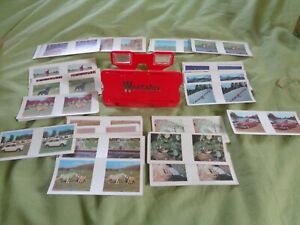 WEETABIX STEREO RED VIEWER PLUS 63 ASSORTED TRADE CARDS AS LISTING