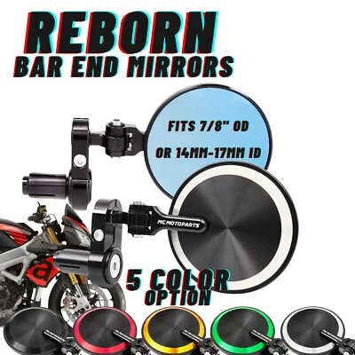 Motorcycle Rearview Mirrors for Aprilia RSV4/Tuono/Shiver - Available in 5 Color Foto 1 de 4