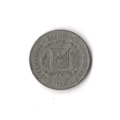 1984 Dominicana - 25 Centavos - 467 Cover
