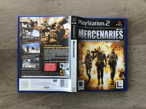 Boite jeu pour Mercenaries (jeu/notice non inclus) SONY Playstation PS2 PAL FR - Imagen 1 de 1