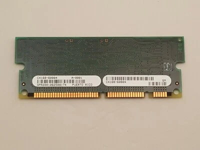 HP C4168-60004 | L4100 ROC DIMM | Firmware Datecode 20010315 01.013.0 | USED - Image 1 of 4