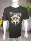 New Trivium Metal Rock Band Concert t shirt Heavy Wings Logo