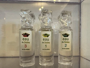 3 x SISLEY - Eau de Sisley - No. 1, No 2, No 3 - Parfum Miniaturen für Sammler - Bild 1 von 2