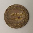 Gold Coin Arcade Game Token 24mm