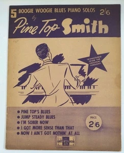 'Clarence Pinetop Smith' Vintage Boogie-Woogie/Blues Piano Sheet Music Book (F5) - Picture 1 of 8