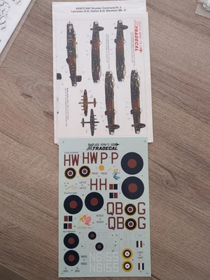 Décalcomanies Maquette Avion 1:72 Lancaster - Photo 1/4