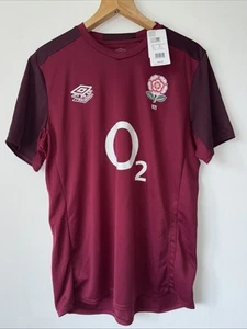 England Rugby 150 Years Men's Warm Up Jersey (O2) Large - Picture 1 of 14