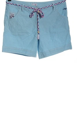 KANGAROOS Pantalón corto Mujeres Piratas Talla EU 36 azul-blanco look casual - Imagen 1 de 4