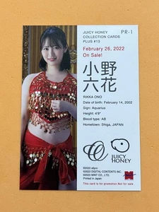 Carta promozionale Pr-1 Ono Rokuka Japan più 13 - Foto 1 di 1