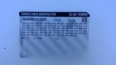 (LOCAL PICKUP ONLY) Driver Left Front Door Sedan Fits 13-18 ATS 2046923 Foto 1 de 4