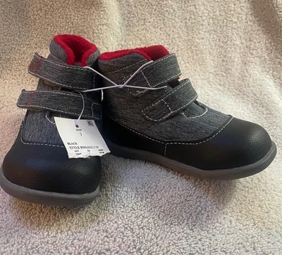 Botas con correa de gancho y bucle See Kai Run para niños pequeños talla 7 nuevos con etiquetas gratis EE. UU. Envío Foto 1 de 3