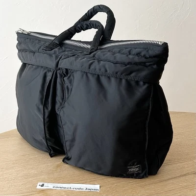Bolso de Mano Porter Tanker Yoshida & Co MALETÍN Bolso Negro Nylon JAPÓN Foto 1 de 4