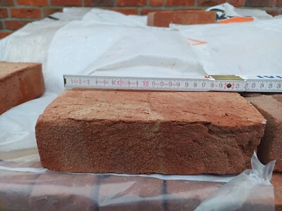 Klinkersteine Verblender Muhr E02 WDF 21x10x6 cm Rotbraun Bunt Gesamt 400 Stück - Bild 1 von 3